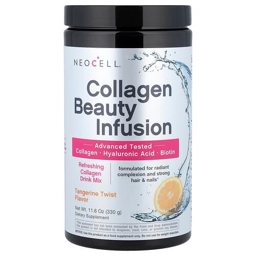 NeoCell, Collagen Beauty Infusion Drink Mix, Tangerine Twist, 11.6 oz (330 g)