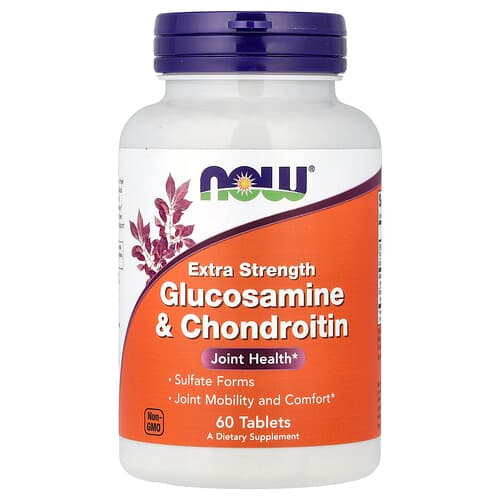NOW Foods, Glucosamine & Chondroitin, 60 Tablets