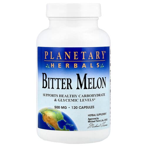 Planetary Herbals, Bitter Melon, 120 Capsules