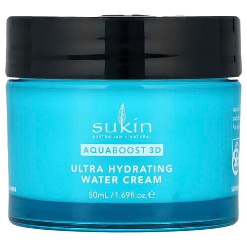Sukin, AquaBoost 3D, Hyaluronic Acid Water Gel Cream, 1.69 fl oz (50 ml)