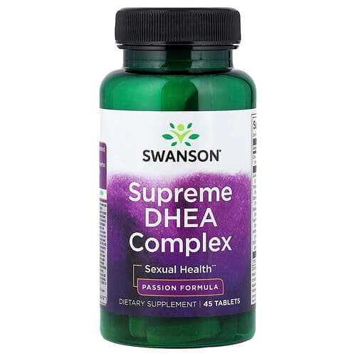 Swanson Vitamins, Supreme DHEA Complex, 45 Tablets