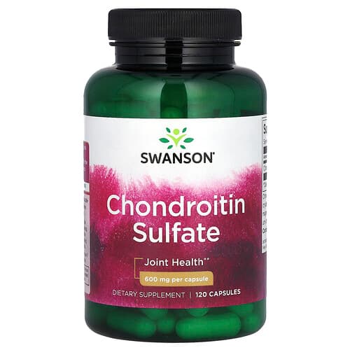 Swanson Vitamins, Chondroitin Sulfate, 600 mg, 120 Capsules