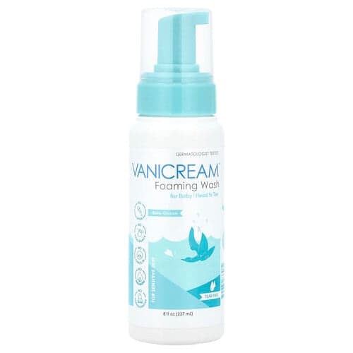 Vanicream, Foaming Wash, For Baby, Sensitive Skin, Tear Free, 8 fl oz (237 ml)