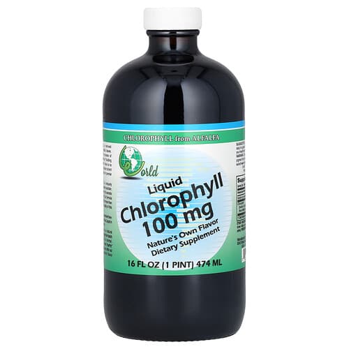 World Organic, Liquid Chlorophyll, 16 fl oz (474 ml)